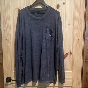 Magellan Outdoors Charcoal Long Sleeve Tee Size 3XL